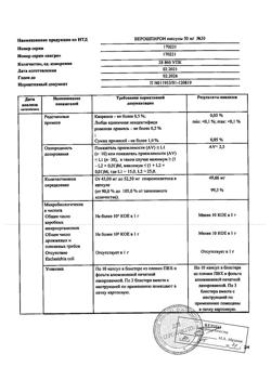 13652-Сертификат Верошпирон, капсулы 50 мг, 30 шт.-30