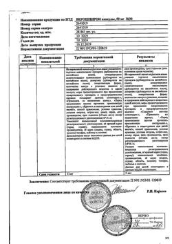13652-Сертификат Верошпирон, капсулы 50 мг, 30 шт.-36