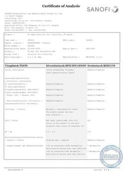 13830-Сертификат Но-шпа, раствор для в/в и в/м введ. 20 мг/мл 2 мл амп инд.уп.5 шт.-39