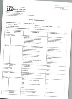 14429-Сертификат Анальгин, таблетки 500 мг 10 шт-86