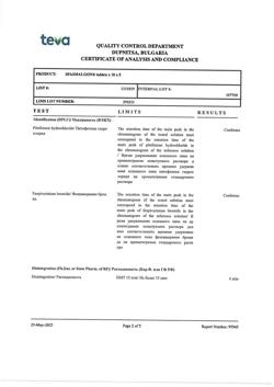 1447-Сертификат Спазмалгон, таблетки 50 шт-31