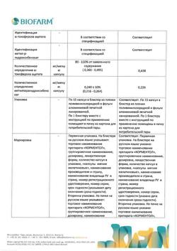 15028-Сертификат Корментол, капсулы подъязычные 100 мг 15 шт-12