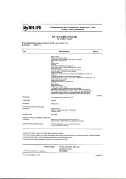 15246-Сертификат Каликста, таблетки покрыт.плен.об. 30 мг 30 шт-15