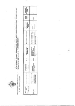 15364-Сертификат Магнемакс, таблетки 500 мг 50 шт-1