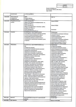 15432-Сертификат Ко-тримоксазол, таблетки 400 мг+80 мг мг 20 шт-2