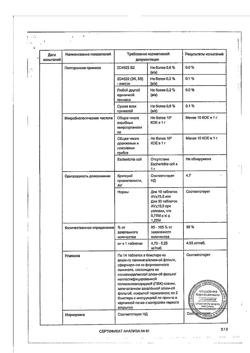 15520-Сертификат Крестор, таблетки покрыт.плен.об. 5 мг 28 шт-2