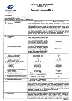 15533-Сертификат Адисорд, капсулы 200 мг 20 шт-1