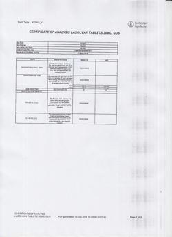 15615-Сертификат Лазолван, таблетки 30 мг 20 шт-55
