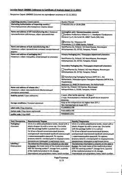 15796-Сертификат Лекролин, капли глазные 20 мг/мл 10 мл 1 шт-25