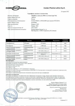 15943-Сертификат Гидреа, капсулы 500 мг, 20 шт.-5