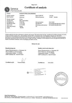 16013-Сертификат Лозап, таблетки покрыт.плен.об. 50 мг 30 шт-7
