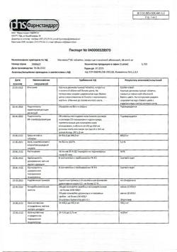16158-Сертификат Магнелис В6, таблетки покрыт.об. 90 шт-14