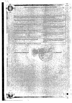 Сертификат ГЛИКЛАЗИД КАНОН ТАБЛЕТКИ РЕТАРД 30 МГ   №60-1