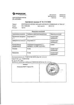 16330-Сертификат Мексиприм, таблетки покрыт.плен.об. 125 мг 60 шт-22