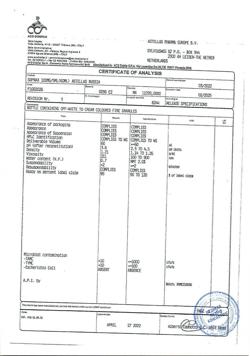 16918-Сертификат Супракс, гранулы д/приг суспензии для приема внутрь 100 мг/5 мл 60 мл 1 шт-4