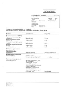 16957-Сертификат Тензотран, таблетки покрыт.плен.об. 0,2 мг 28 шт-2