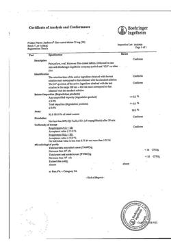 17076-Сертификат Джардинс, таблетки покрыт.плен.об. 25 мг 30 шт-27
