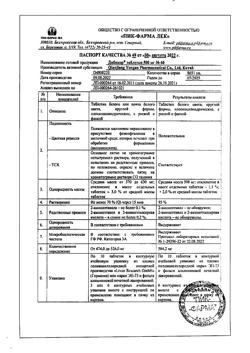 17117-Сертификат Дибикор, таблетки 500 мг 60 шт-1