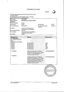 17319-Сертификат Но-шпа, таблетки 40 мг 100 шт-103