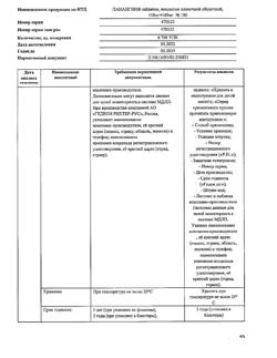 17653-Сертификат Панангин, таблетки покрыт.плен.об. 158 мг+140 мг 100 шт-48