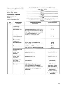 17653-Сертификат Панангин, таблетки покрыт.плен.об. 158 мг+140 мг 100 шт-36