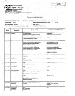 1766-Сертификат Парацетамол детский, суспензия для приема внутрь 120мг/5мл апельсин 200 г 1 шт-22