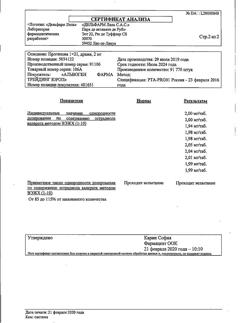 18085-Сертификат Прогинова, драже 2 мг 21 шт-36