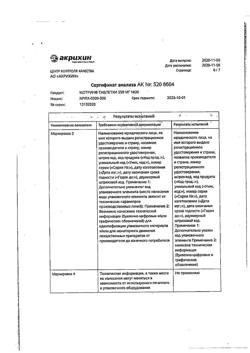 18469-Сертификат Мотрин, таблетки 250 мг 20 шт-11