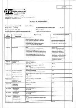 18691-Сертификат Андипал, таблетки 20 шт-30