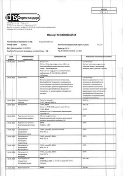 18691-Сертификат Андипал, таблетки 20 шт-33