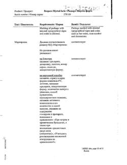 1879-Сертификат Респеро Миртол форте, капсулы кишечнорастворимые 300 мг 20 шт-29