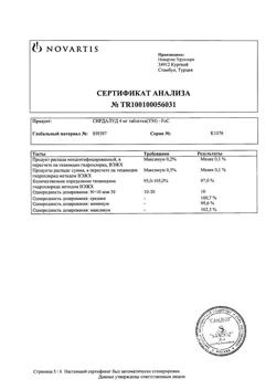 18865-Сертификат Сирдалуд, таблетки 4 мг 30 шт-28