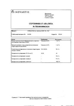 18865-Сертификат Сирдалуд, таблетки 4 мг 30 шт-56