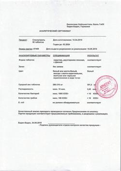19030-Сертификат Спаскупрель, таблетки подъязычные 50 шт-3