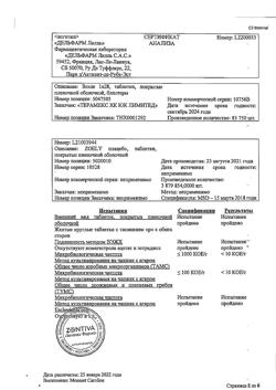 19269-Сертификат Зоэли, таблетки покрыт.плен.об. 2,5 мг+1,5 мг 28 шт-11