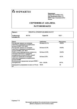 19699-Сертификат Трилептал, таблетки покрыт.плен.об. 600 мг 50 шт-37