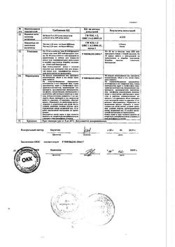 20447-Сертификат Фуросемид таблетки 40 мг, 50 шт.-20