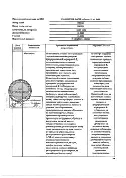 20524-Сертификат Кавинтон Форте, таблетки 10 мг 90 шт-28