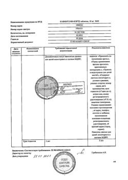 20524-Сертификат Кавинтон Форте, таблетки 10 мг 90 шт-18