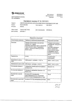 20565-Сертификат Капотен, таблетки 25 мг 28 шт-150