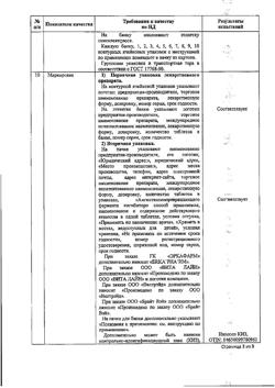 20613-Сертификат Каптоприл Велфарм, таблетки 50 мг 20 шт-6