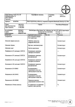 20623-Сертификат Цикло-прогинова, набор таблеток покрыт.об 0,5 мг+2 мг и 2 мг 21 шт-1