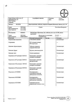 20623-Сертификат Цикло-прогинова, набор таблеток покрыт.об 0,5 мг+2 мг и 2 мг 21 шт-15