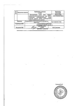 20702-Сертификат Каптоприл Велфарм, таблетки 25 мг 40 шт-1