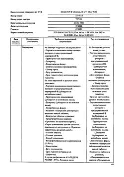 20875-Сертификат Экватор, таблетки 10 мг+20 мг 30 шт-4