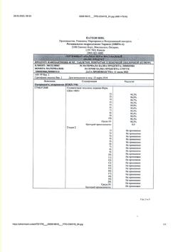 20881-Сертификат Кабометикс, таблетки покрыт.плен.об. 40 мг 30 шт-41