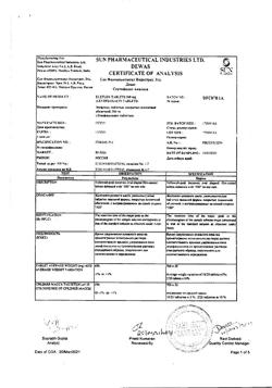 20926-Сертификат Элефлокс, таблетки покрыт.плен.об. 500 мг 10 шт-1