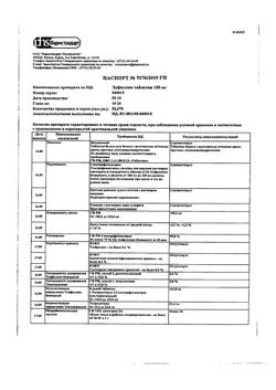 21156-Сертификат Эуфиллин, таблетки 150 мг 30 шт-21