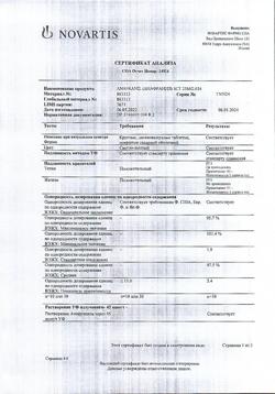 21324-Сертификат Анафранил, таблетки покрыт.плен.об. 25 мг 30 шт-31