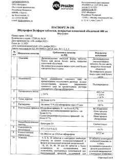 22387-Сертификат Ибупрофен Велфарм, таблетки покрыт.плен.об. 400 мг 20 шт-4